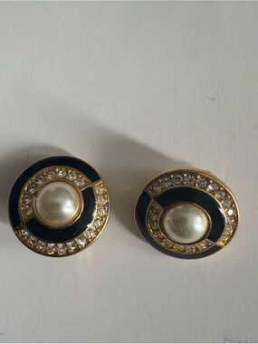 Vintage S.A.L. (Swarovski America Limited) clip-on earrings
